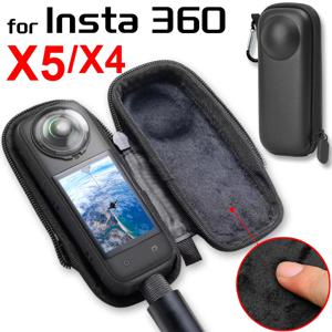 인스타 360 X5 X4 휴대용 보관 케이스, 스크래치 방지 휴대용 여행 미니 카메라 가방 커버 쉘 (인스타360 X5 액세서리용)
