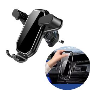 차량용 핸드폰 거치대 에어벤트 중력식 차량 마운트 GPS 스마트폰 휴대폰 거치대 아이폰 화웨이 샤오미 LG용 차량 브래킷
