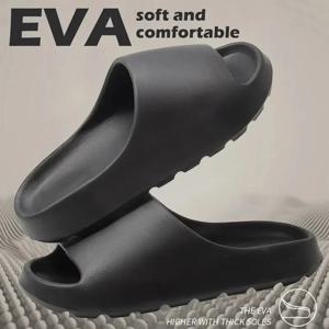 남성 슬리퍼 클라우드 굽 높은 샌들 여름 패션 소프트 바닥 큰 사이즈 남성 슬리퍼 48 49 샌들 EVA 슬라이드 비치 샌들