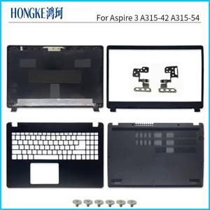 Aspire 3 A315-42 A315-42G A315-54 A315-54K A315-56 N19C1 LCD 뒷면 커버 베젤 경첩 손목 받침대 하단 케이스 15.6인치용 새 쉘