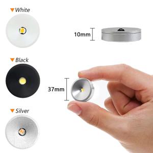 USB 5V LED 스팟 조명 표면 장착형 3W 캐비닛 쇼케이스 카운터 보석 진열 램프 가정용 DC5V 천장 미니 스포트라이트