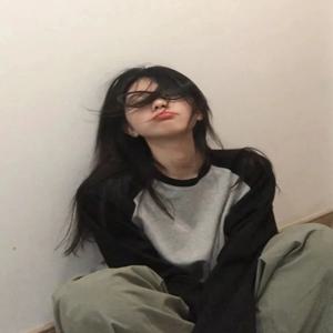 아메리칸 레트로 긴팔 티셔츠 여성용 봄 가을 신상 루즈핏 상의 컬러 블록 블랙 그레이 캐주얼 스타일 라운드넥 면 100%