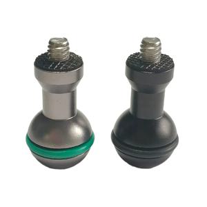 메탈 20.4mm 볼 헤드 차량용 핸드폰 거치대 액세서리 카메라 짐벌 연장봉 1/4 나사 스피너 암 클램프 볼 헤드 홀더