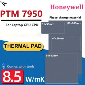 허니웰 PTM7950 상변화 패드 8.5W/mk 열전도성 그리스 재료 노트북/CPU/GPU 히트싱크 냉각 열전도성 페이스트 패드