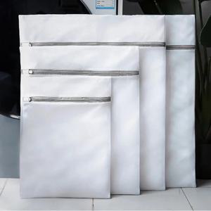 4PCS/1PC/1 세트 메쉬 세탁 가방 세탁 세탁 가방 세탁기 용 거친 그물 바구니 세탁