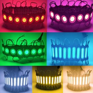 10PCS Led 모듈 조합 하드 스트립 빛 12V COB 빛 백라이트 상점 배너 방수 IP65 룸 트럭 세단 장식