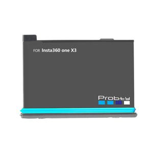 Insta360 ONE X3 2200mAh 배터리 충전기 카메라 360 파노라마 액션 카메라 배터리 액세서리 Insta360 ONE X3용