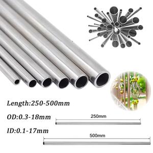 1-10pcs 스테인레스 튜브 304 스테인레스 스틸 튜브 모세관 튜브 250/500mm 길이 12x10mm/ 10x8mm / 8x6mm / 4x3mm / 6x4mm / 3x2mm