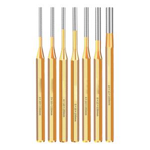 1개 황동 펀치 150mm 롤 핀 펀치 도구 제거기 중장비 치즐 콘 펀치 기계 유지보수용 2/3/4/5/6/8/10mm