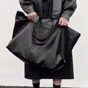 대용량 토트 숄더백 부드러운 PU 가죽 쇼퍼백 및 핸드백 여성용 신상 디자이너 가방 출퇴근용 쇼퍼백