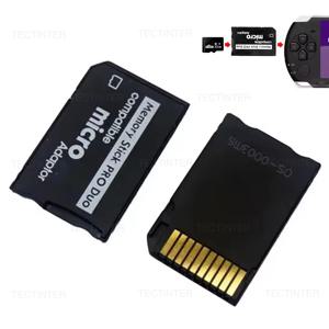 소니 PSP 1000/2000/3000용 메모리 스틱 프로 듀오 어댑터 SD 카드 TF에서 MS 카드 어댑터 변환기 플러그 앤 플레이