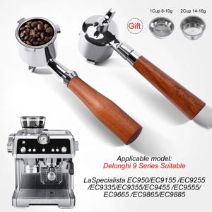 Delonghi La Specialista EC9155 EC9255 EC9335 EC9355 EC9665 EC9865 커피 액세서리용 51mm 더블 스파우트 커피 포터필터