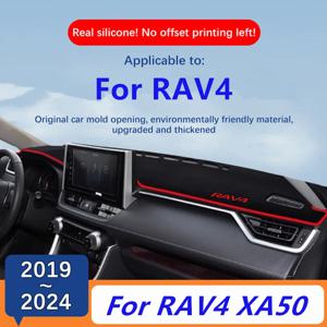 토요타 RAV4 2019 2020 2021 2022 2023 2024 RAV 4 XA50 하이브리드 계기판 덮개 액세서리용 자동차 대시보드 매트 햇빛 가리개