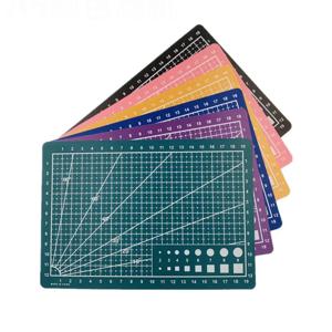 수제 가죽 공예 도구 커팅 매트 조각 A3 A4 A5 커팅 보드 PVC 패치워크 재봉 작업대 패드 홈 DIY