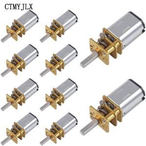 10개 DC 3V 6V 12V GA12-N20 마이크로 메탈 기어 모터 기어 휠 기어 모터 15RPM 30RPM 50RPM 100RPM 200RPM 300RPM 500RPM 1000RPM