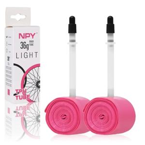 NPY 자전거 이너 튜브 펑크 방지 28G36G 로드 바이크용 700C 23C 25C 28C 32C 35C 초경량 TPU 튜브 45/65/85MM 프레스타 밸브