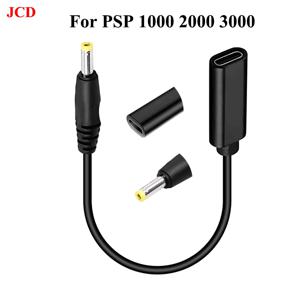 PSP USB C 타입-C 충전 어댑터 컨버터 타입 C에서 PSP1000/2000/3000 게임 DC 잭 플러그로 USB-C 충전 어댑터 케이블