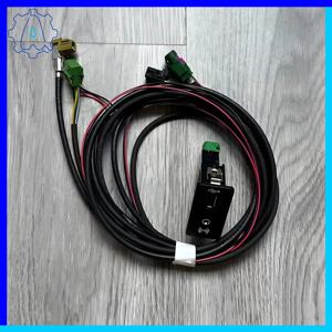 차량용 미디어 AUX USB 인터페이스 CarPlay 스위치, VW 골프 7 MK7 파사트 B8 5G0 035 222 E 5Q0 035 726 E에 적합, 자동차 액세서리