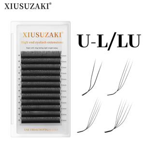 시우수자키 L/LU/M 컬 U자형 YY 3D 4D 5D 속눈썹 연장 U래쉬 연장 밍크 프리메이드 볼륨 팬 인조 속눈썹
