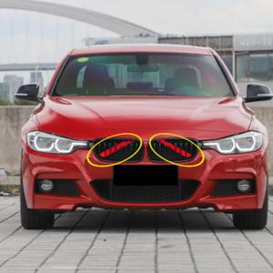 BMW X3 G01 F25 X4 G02 F26 X5 G05 2011~2022 차량용 프론트 범퍼 V 브레이스 라디에이터 그릴 프레임 보호 스트립 커버 액세서리