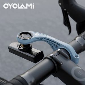 CYCLAMI S2 자전거 컴퓨터 마운트 MTB 로드 GPS 헤드라이트 홀더 카메라 고프로 브래킷 핑크 블루 XOSS G G2 G3 IGPSPORT 가민용