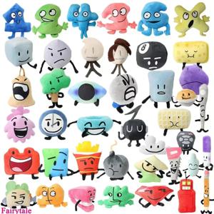 드림 아일랜드 BFDI 플러시 장난감 만화 부드러운 캐릭터 마크 펜 감자튀김 병 네일 케이크 생일 선물
