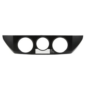 폴로 9N 2002-2010 6Q0820075C 1QA 6Q0820075C에 적합한 자동차 블랙 프론트 대시보드 에어컨 히터 컨트롤 패널 트림 커버 캡