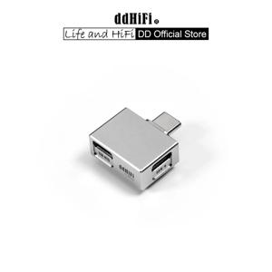 DD ddHiFi TC28Max USB-C OTG 어댑터, 60W PD 충전, 고해상도 DAC/앰프 호환, 양방향 전원 공급