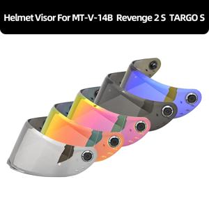 MT-V-14B 리벤지 2 S 타르고 S 오토바이 헬멧 바이저 쉴드 렌즈 자외선 차단 윈드쉴드 카스코 모토 오토바이 액세서리