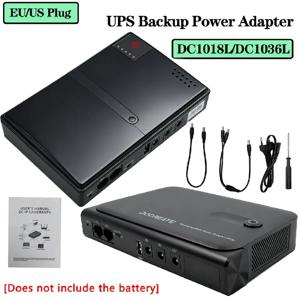 DC18W/36W DC1018L/DC1036L 1A/2A 5V/9V/12V 대용량 다목적 미니 휴대용 UPS 백업 전원 어댑터 (WiFi 공유기용)
