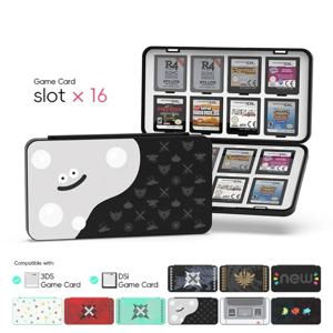 DATA FROG 16 슬롯 게임 카트리지 홀더 저장 케이스 3DS / 2DS / DS 시리즈 카드용 휴대용 하드 쉘 박스