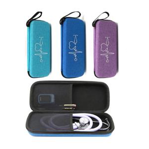 EVA 여행 휴대용 의료 청진기 보관 상자 응급 처치 키트 메쉬 포켓 케이스 3M Littmann 심장학 III 청진기