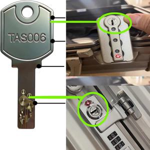 1PCS TSA006 키 및 태그(리모와 수하물용) TSA007 수하물 키 TSA002 수하물 키 TSA006 키 TSA 수하물 키