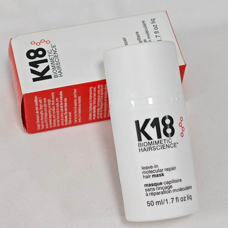 K18 50ml 150ml 리브인 분자 복구 헤어 마스크 딥 컨디셔닝 케라틴 트리트먼트 모발 유연 및 건강한 모발 관리