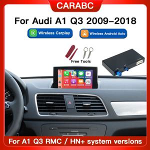아우디 A1 Q3 RMC HN+ 2009-2018년식용 CARABC 무선 카플레이 모듈, 안드로이드 오토, 오토링크, 에어플레이, 후방 카메라, 카플레이 지원