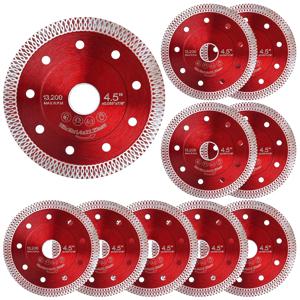 125mm/115mm 다이아몬드 블레이드 - 메쉬 타일 톱날, 녹색 유리 절단 디스크, 세그먼트형 콘크리트 절단 톱날, 절단 작업에 이상적