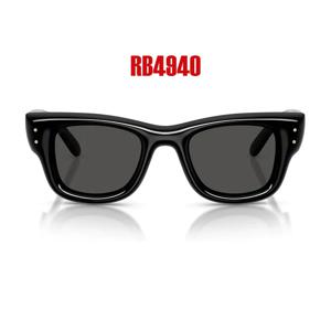 로키 RB4940 퍼퍼 스퀘어 선글라스 베이직 클래식 브랜드 블랙 렌즈 선글라스 UV400