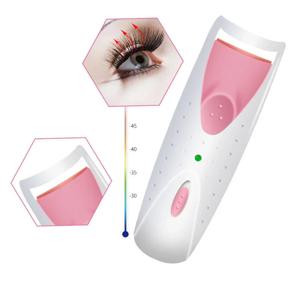 새로운 여성용 메이크업 전기 가열 속눈썹 컬러 롱래스팅 아이래쉬 펌 가열 속눈썹 클립 자동 도구