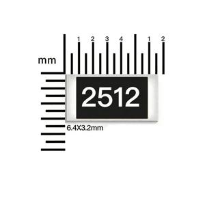 50개 1% 2512 0R~10M SMD 칩 고정 저항기 0 0.1 0.12 0.15 0.2 0.33 0.3 10 22 33 470 510 옴 1K 3.3 4.7 10 100 1 2.2M 5.1M