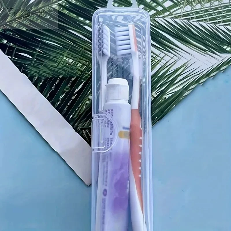 투명 칫솔 보관함 휴대용 칫솔 홀더 플라스틱 치약 보관함
