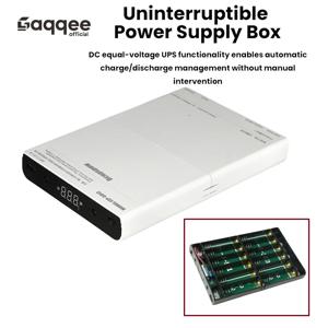 DC 5V9V12V UPS 출력 무정전 전원 공급 장치 12x18650 휴대폰 전원 저장 케이스 광 모뎀 라우터용 보조 배터리 박스