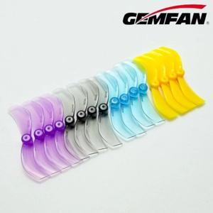 4쌍 Gemfan 1610 40mm 2-블레이드 PC 프로펠러 1mm 1.5mm 구멍 RC FPV 레이싱 프리스타일 Tinywhoop 드론 교체 DIY 부품