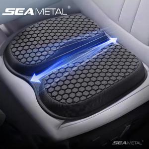 SEAMETAL 자동차 시트 쿠션 통기성 젤 시트 커버 패드 여름 냉각 허니콤 디자인 자동차 홈 오피스 의자용 유니버설