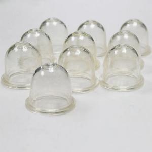 10pcs 19/22mm 연료 펌프 기화기 프라이머 전구 키트 연료 펌프 프라이머 전구 전기톱 트리머 잔디 부품 정원 브러시커터 도구