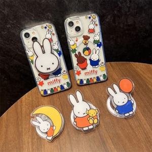 귀여운 미피 마그네틱 홀더, MagSafe 호환, 게으른 사람들을 위한 확장형 휴대폰 거치대, 여자아이들을 위한 선물 장난감