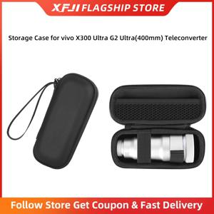 vivo X300 Ultra(G2 Ultra 400mm) 텔레컨버터 액세서리용 XFJI 여행용 정리 가방 하드 쉘 PU 케이스 보호 파우치