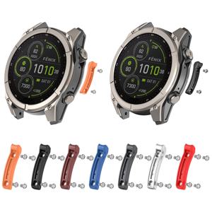 금속 범퍼 가드, Garmin Fenix ​​8 AMOLED/SOLAR 47mm 51mm/Quatix 8/Tactix 8 시계 액세서리용 충돌 방지 프레임 스트립