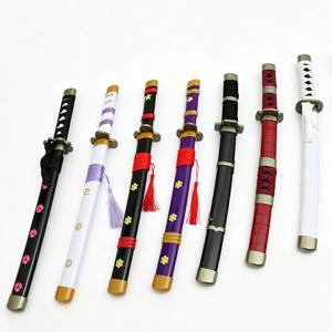 16.5인치 코스프레 로로노아 조로 애니메이션 엔마 악마 플라스틱 카타나 검 42cm 모델 장난감