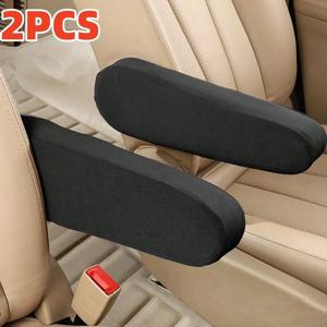 2Pcs 자동차 앞좌석 팔걸이 커버, 천 패브릭 팔걸이 보호대, 자동차, SUV, 트럭 및 밴용 팔걸이 커버 스킨