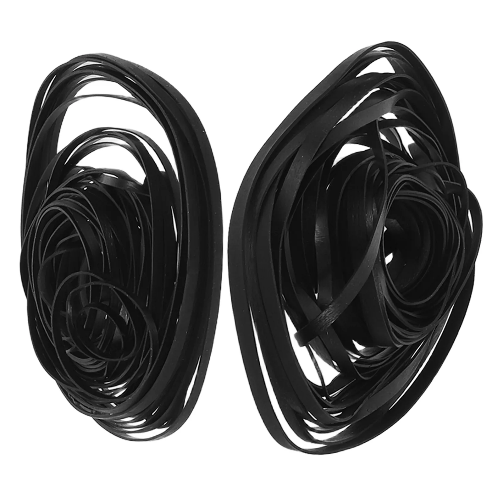 100Pcs 카세트 레코더 벨트 40-135Mm 플랫 2Mm 3Mm 테이프 플레이어 턴테이블 Vcr 카세트 수리용 고무 드라이브 벨트